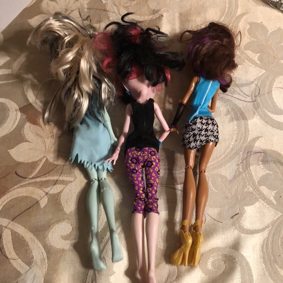 Monster High Lot of 3 Dolls - Picture 5 of 5
